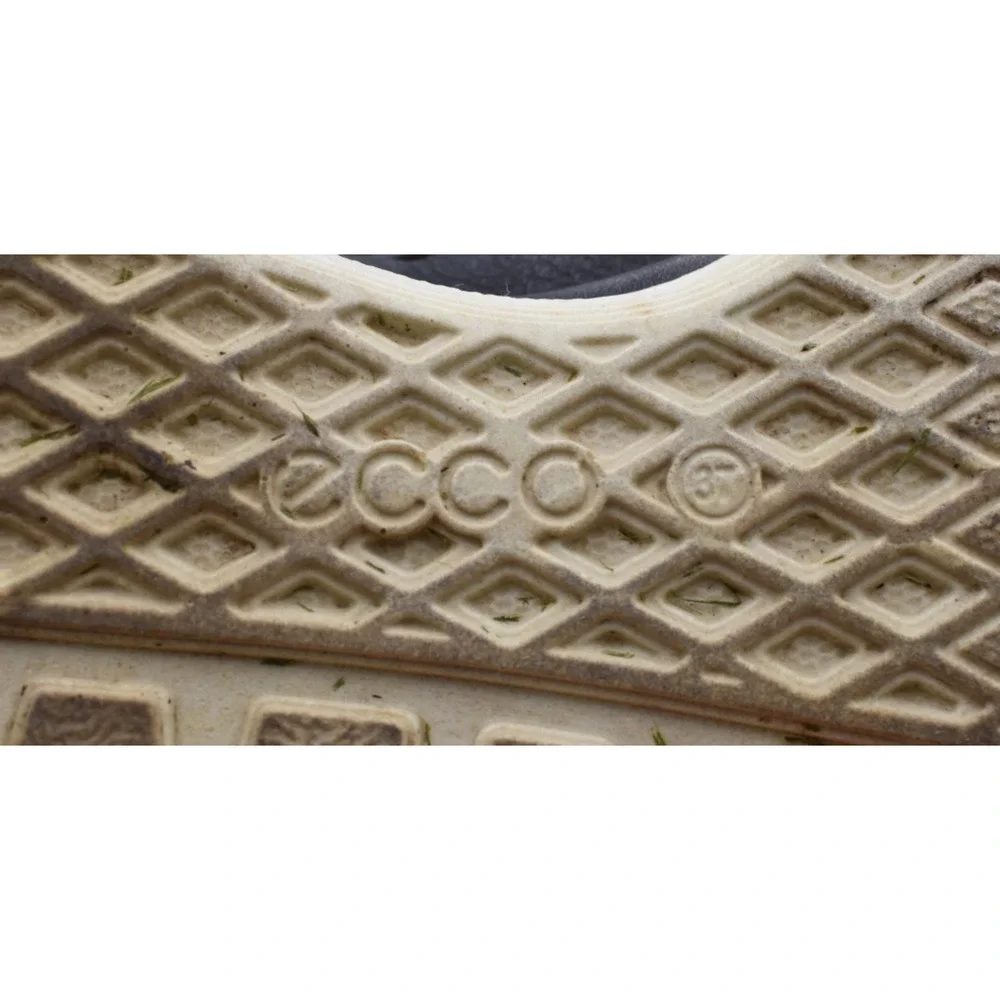 ECCO Sense Elastic Toggle Black Comfort Walking Sneakers Shoes Womens Size 6